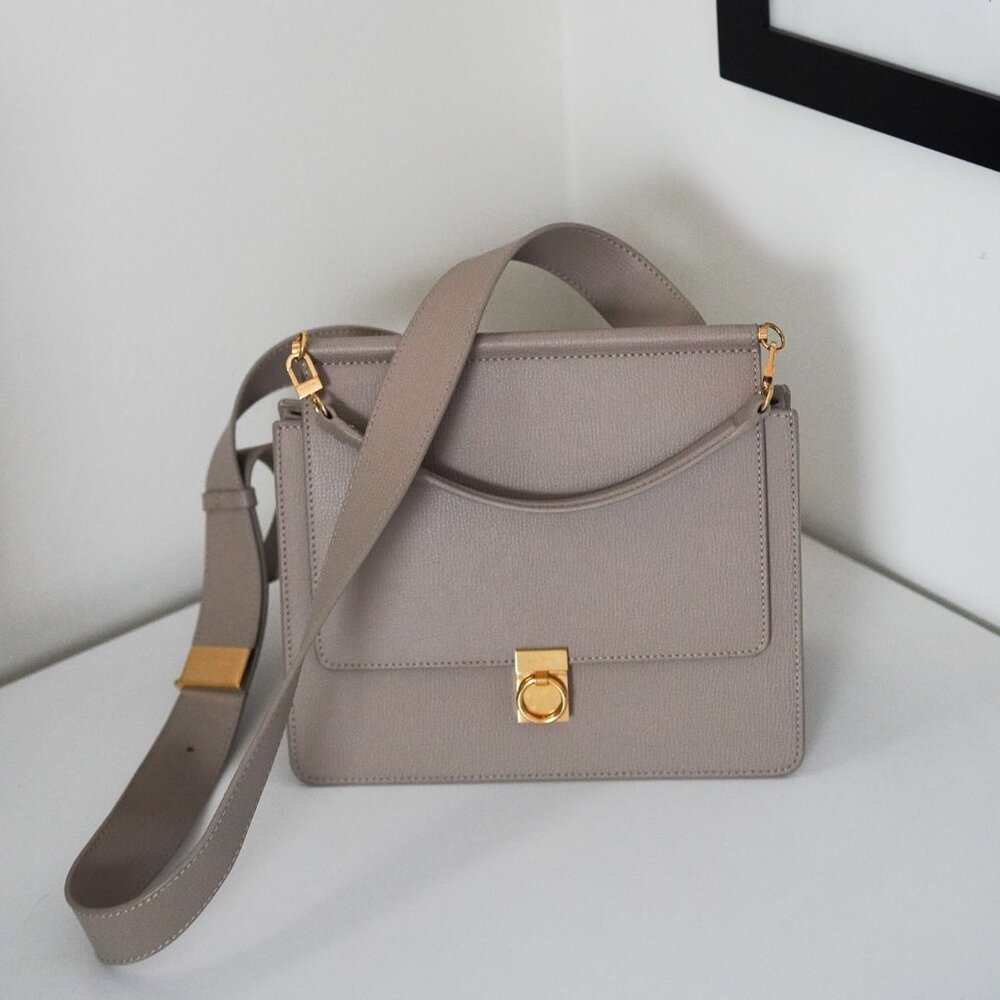 POLENE NUMERO SEPT BAG IN TAUPE COLOR (number seven) - Picture 2 of 14